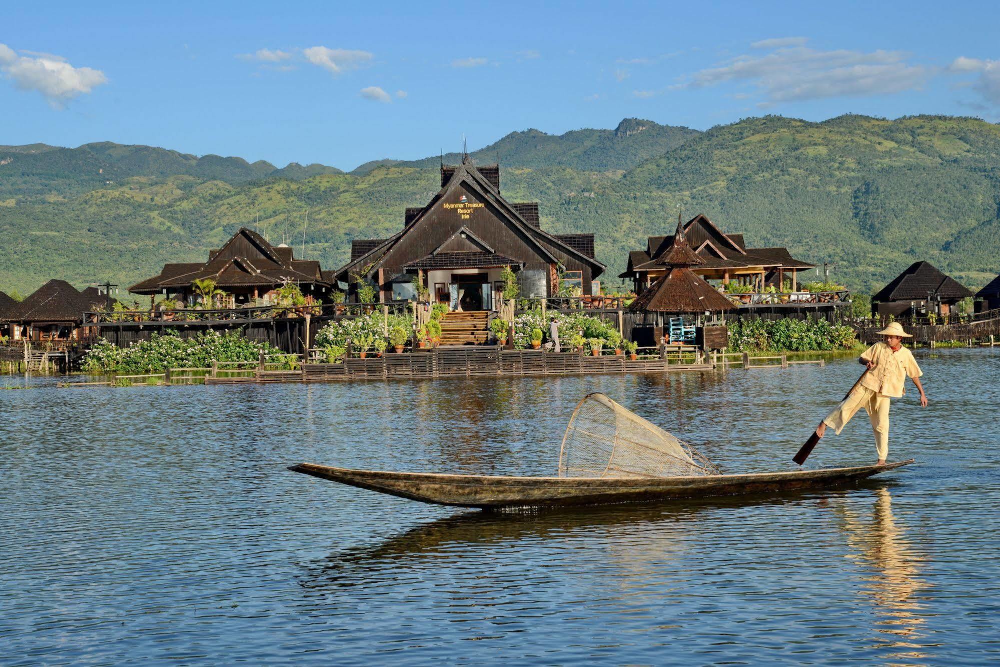 미얀마 트레저 리조트 Inle Lake 외부 사진